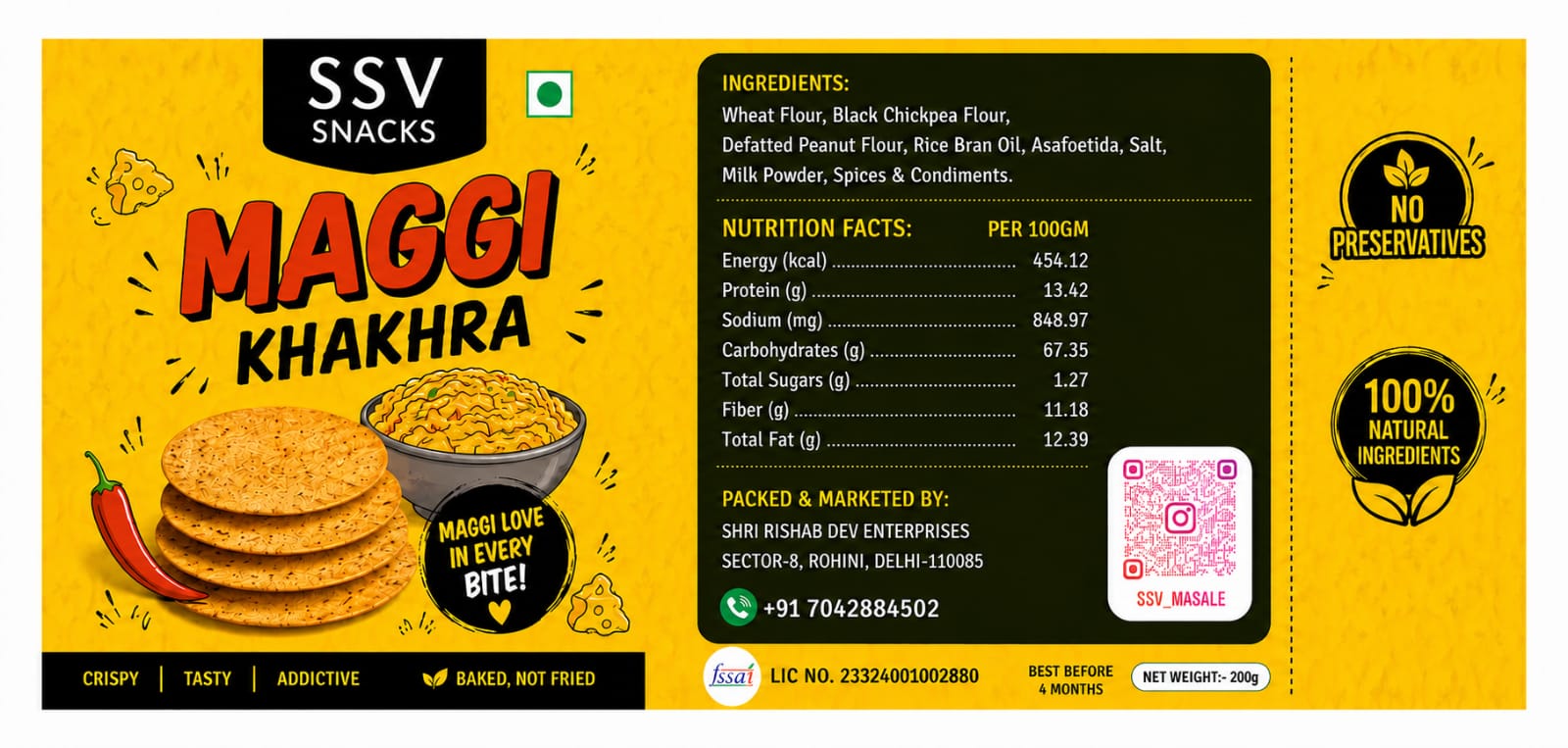 SSV Maggi Khakhra